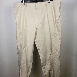 Cubavera Linen Blend Pants Mens 46x28 Beige Lightweight Casual